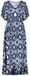 Geisha Maxi jurk 67116-20 Maat S Katoen/Viscose Creme Paisley
