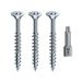 Spax verzonken houtschroeven set 3 maten deelschroefdraad zilver torx + bit