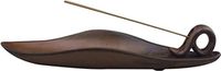Merkloos SnelShoppen Incense Stick Holder met 3 Gaten, Porselein Bootvormige Rookstokhouder, Asopvangplaat voor Thuis, Stressvermindering, Verbeter Luchtkwal