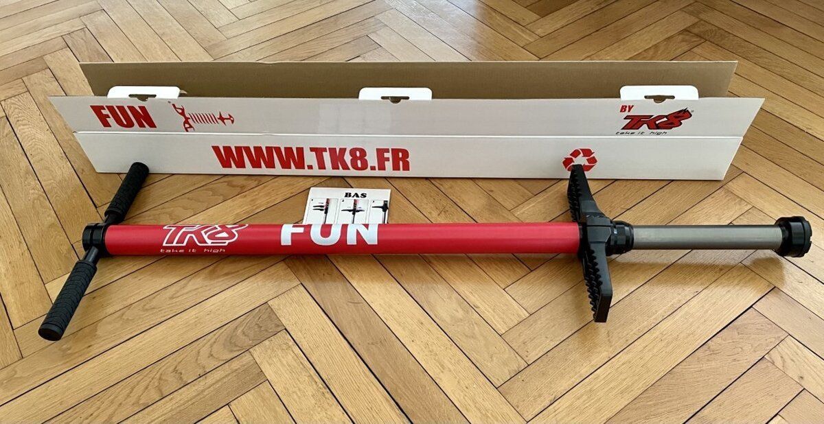 TK8 Fun springstok Rood - Aluminium - 2022