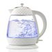 ETA Crystal Serie - Bouilloire électrique - 2200W - 1,7L - Blanc