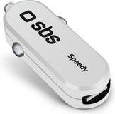 Sbs Speedy 1-Poorts USB Autolader 2A 12/24 Volt - Wit