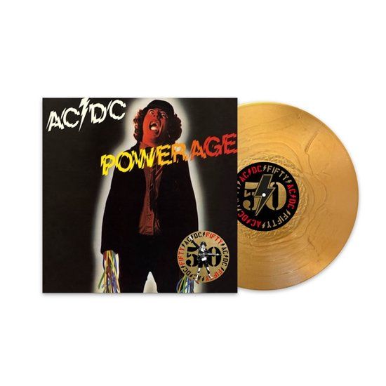 AC/DC - Powerage (50th Anniversary Gold Vinyl) - LP