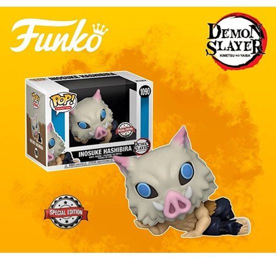 Funko Demon Slayer - Pop N° 1090 - Inosuke Hashibira Special Edition