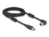 DeLOCK USB 3.2 Gen 1 (3.1 Gen 1) USB-kabel USB A naar USB B 5 Gbit/s Schwarz 3 m