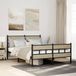 Maison Exclusive - Cadre de lit en métal sans matelas Chêne Sonoma 140x190 cm