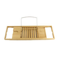 Orange85 Badplank - Badrek - Bruin - Bamboe - 70x22 cm