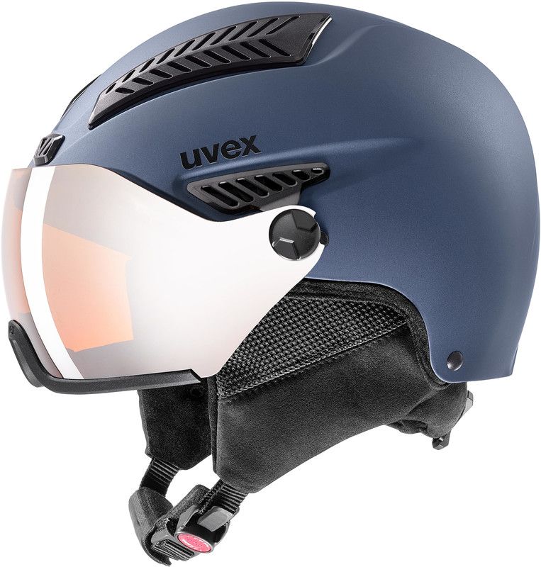 UVEX hlmt 600 Visor Helmet - blue mat - 53-55cm - 2019