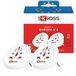 SKROSS Adaptateur de voyage Monde vers Europe 2 pièces | Adaptateur d'entrée universel pour prises européennes, adaptateur d'alimentation suisse (blanc), sécurité enfants