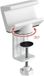MaxTrack stekkerdoos bureaubevestiging | draaibaar | schroefklem | bureaublad tot 50mm | wit