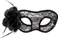 Boland - Kanten masker Mystique zwart