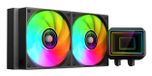 Mars Gaming ML-TWO240 Processor Alles-in-één vloeistofkoeler 12 cm Zwart