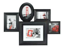 Dörr Family fotolijst - 5 foto's - zwart