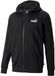 Puma Sweater Heren ESS+ Tape Full-Zip Hoodie TR Zwart - Maat S