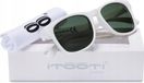 ITOOTI CLASSIC L Sonnenbrille für Kinder (ab 7 Jahren), weiß