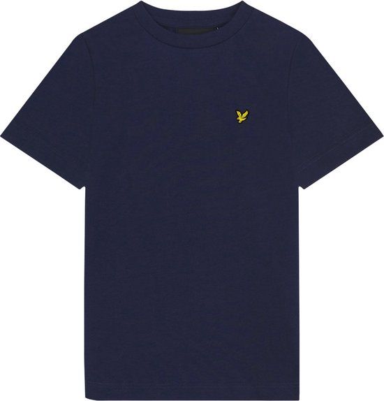 Lyle & Scott TSB2000V T-shirt navy blauw maat 134/140 - Kinderen - Driekwart mouw - Lente/Zomer 2023