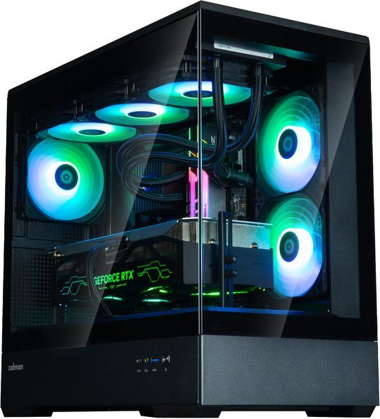 Zalman P30 V2 Mini Tower Zwart