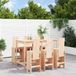 Maison Exclusive - Ensemble de jardin, 7 pièces, en pin massif