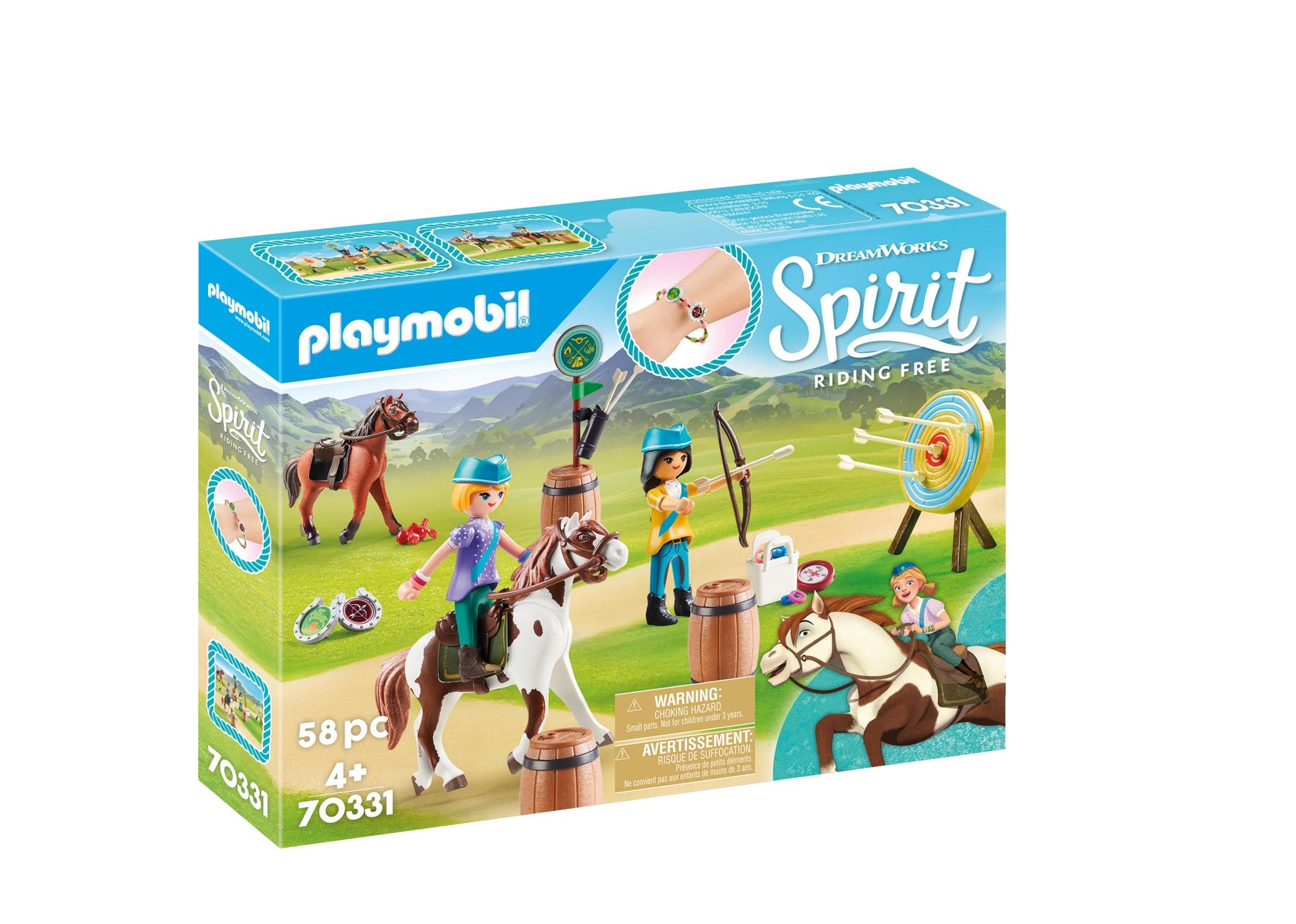 Playmobil 70331 Spirit Boogschieten Te Paard - Speelgoedset - 4+ jaar