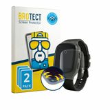 BROTECT - Screenprotector voor Zonaro Kids Smartwatch - Folie Beschermfolie transparant volledig dekking - 2 Stuks