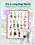 It's a Long Dog World: Our original Long Dog & a baker's dozen of crochet outfit patterns