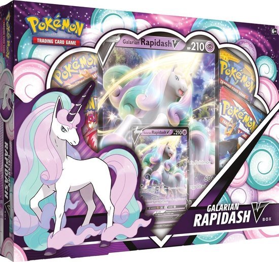 Pokemon Pokemon: Galarian Rapidash V Box