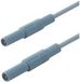 SKS Hirschmann MLS GG 200/2,5 bl Veiligheidsmeetsnoer Banaanstekker 4 mm Banaanstekker 4 mm 2.00 m Blauw 1 stuk(s)