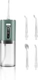 Monddouche portable sans fil – IPX7 étanche avec réservoir de 280 ml, nettoyeur de dents électrique rechargeable pour voyage et maison
