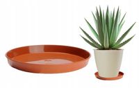 Galicja - Plastic Onderzetter voor Pot - Terracotta Kleur - 32 cm