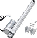 VEVOR 12V Lineaire Actuator, 304,8mm Lineaire Actuatoren, IP65 Waterdicht, 3000 N Lineaire Actuator, 5mm/s Bewegingsaandrijvingen met Montagebeugel voor Zonnevolgers, Industriële Machines, Deuropeners