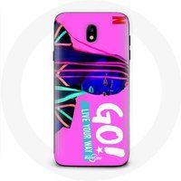 Maniacase Hoesje voor Samsung Galaxy S4 Poursuis Tes Rêves Mía Cáceres Go! leef je eigen