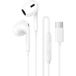 Borofone Casque mains libres USB-C Borofone BM100 Max Fuente, Blanc