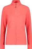 CMP Damesfleece XXS Rood Fluo Polyester Herfst/Winter 2025 Lange Mouw