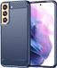 Selected by GSMpunt.nl Geborsteld TPU Hoesje Geschikt voor Samsung Galaxy S22 | Blauw