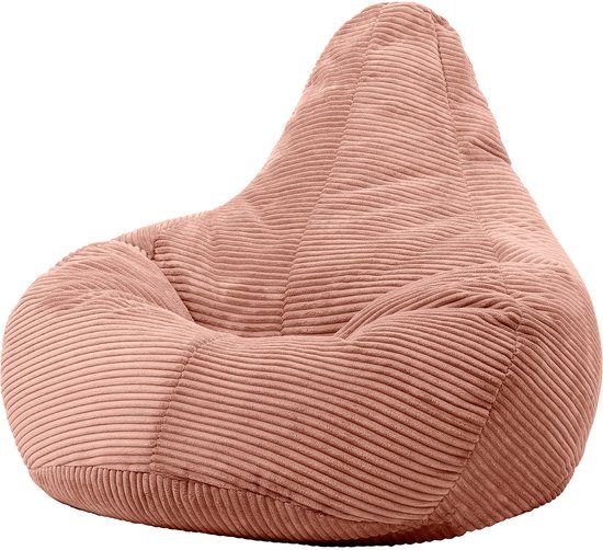 icon Dalton Zitzak Fauteuil - Gaming - Ribfluweel - Oud roze