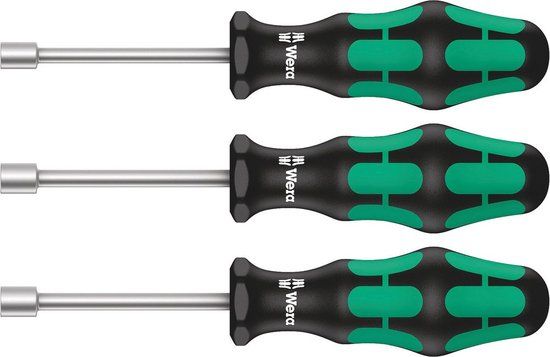 Wera 05134275001 Zeskantdopsleutelset - 3 delig