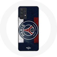 Maniacase Hoesje voor Samsung Galaxy A32 5G Paris Saint Germain PSG Logo