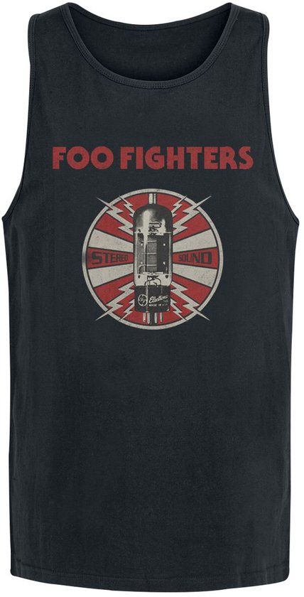 Foo Fighters Stereo Sound Heren Tanktop - zwart - M