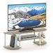 Furinno Turn-N-Tube eenvoudig te monteren multifunctioneel rek Sonoma eiken/wit