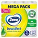 Zewa Bewezen kamille toiletpapier met strogehalte, 7 x 8 rollen