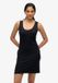 Superdry Mini Bodywarmer Jurk Dames Zwart