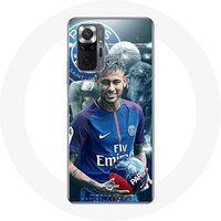 Maniacase Hoesje voor Xiaomi Redmi Note 10 Pro Neymar Paris Saint Germain PSG