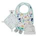 Interbaby - Cadeauset voor pasgeborenen, model Koala, ca. 0 tot 6 maanden, 4-delige set, bestaande uit muts, Dou Dou, slabbetje en een peuko.