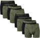 Vinnie-G Boxershorts - 8 stuks - Black / Forest Green - Maat L