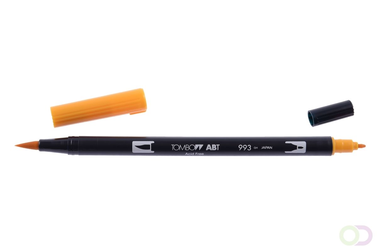 Tombow ABT Dual Brush Pen Chrome orange