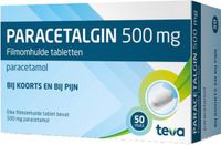 Teva Paracetalgin 500 mg 50 tabletten