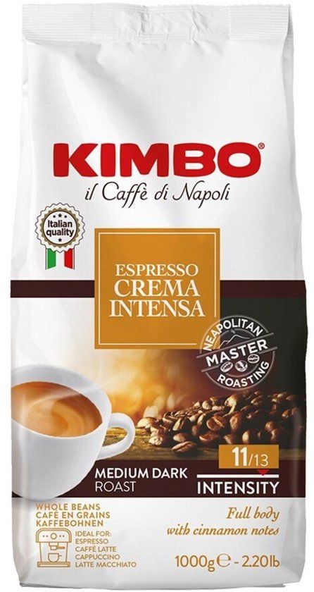 Kimbo Espresso Crema Intensa - Koffiebonen - 1 kg