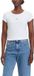 Calvin Klein Jeans Calvin Klein Ribbed Knit Logo TShirt Wo - White