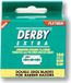 Derby Extra Super RVS dubbele scheermesjes, groen, 100 pièces