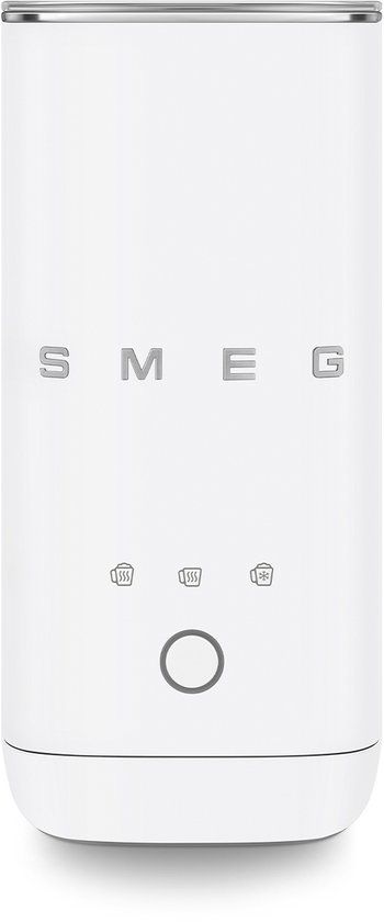 SMEG MFF02WHMEU - Melkopschuimer - Mat Wit